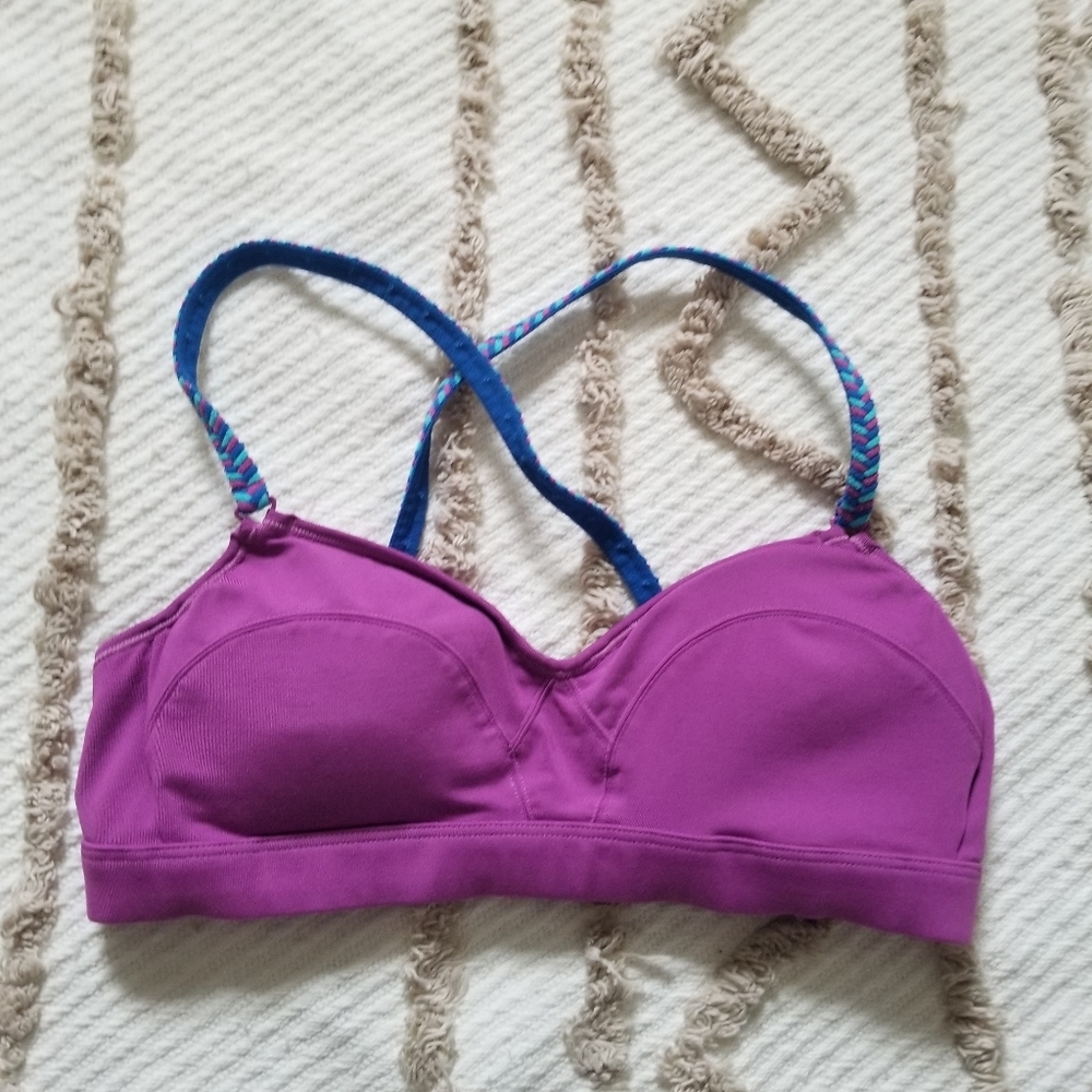 Moving Comfort Pink Sports Bra Medium